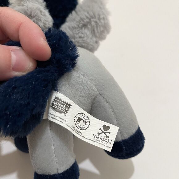 TOKIDOKI LOS ANGELES ANGELS UNICORNO MASCOT PLUSH 8" 2014 Stuffed Toy Bleachers - Picture 7 of 10